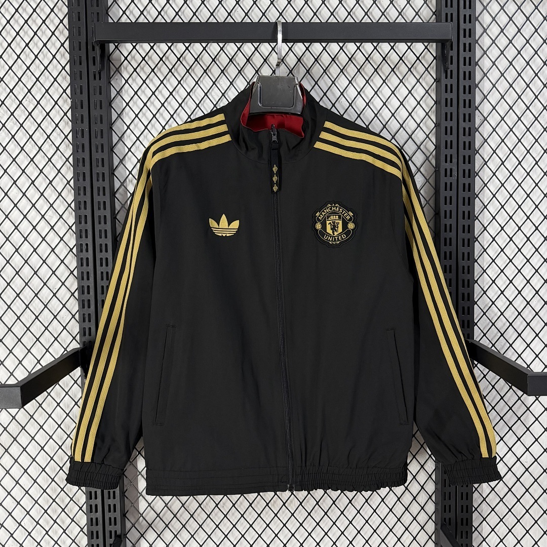 Manchester United Chinese Knot Double-Sides Windbreaker Jacket 2025/26 - sinoshirt