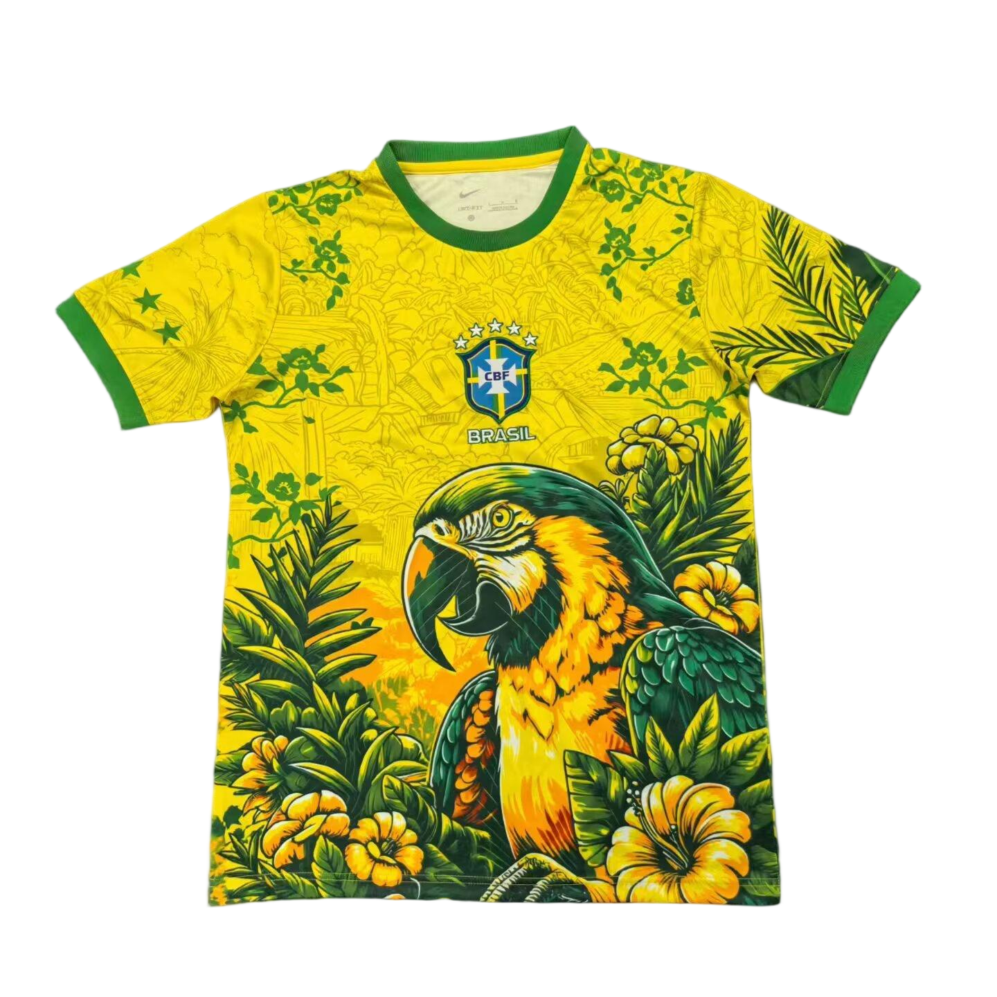 Brazil Soccer Jersey Parrot Special Edition Custom Shirt World Cup 2026 - sinoshirt