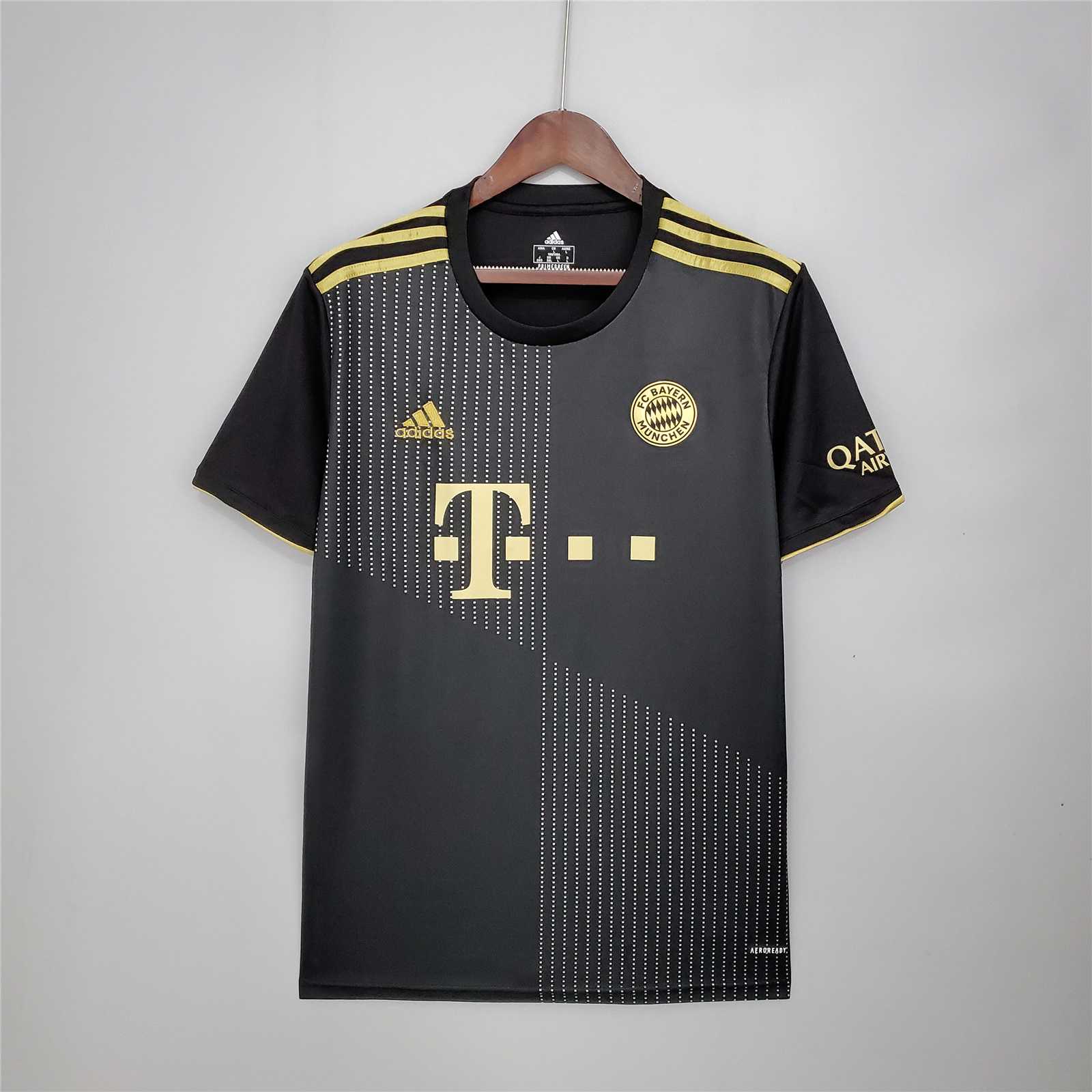Bayern Munich Retro Jersey Away Soccer Shirt 2021/22 - sinoshirt