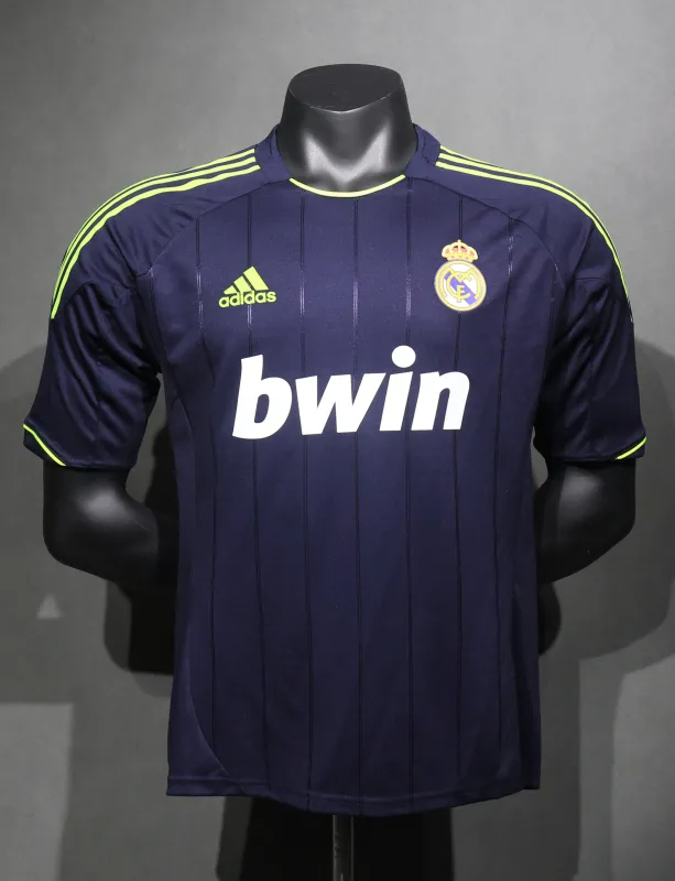 Real Madrid Authentic Retro Jersey Away Soccer Shirt 2012/13 - sinoshirt