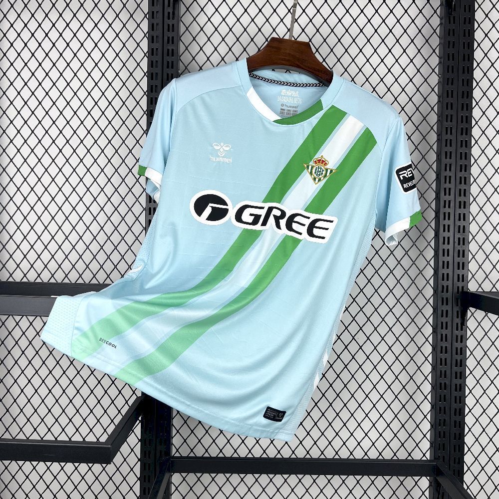Real Betis Away Custom Soccer Jersey 2025/26 - sinoshirt