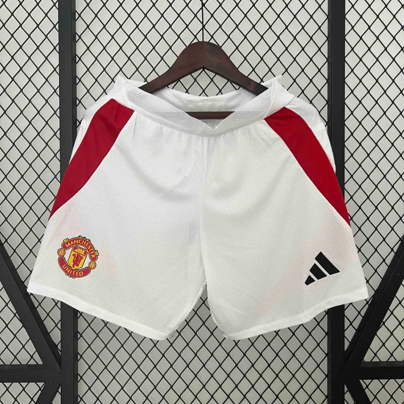 Manchester United Home Football Jersey Shorts 2024/25 - sinoshirt