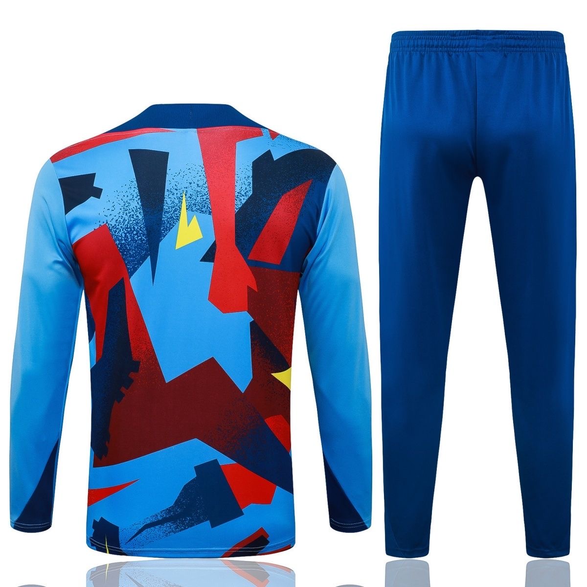 Barcelona Training Kit (Sweatshirt+Pants) Red 2025/26 - sinoshirt