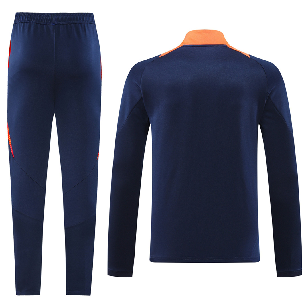 Manchester United Training Jacket Kit (Jacket+Pants) Navy 2024/25 - sinoshirt
