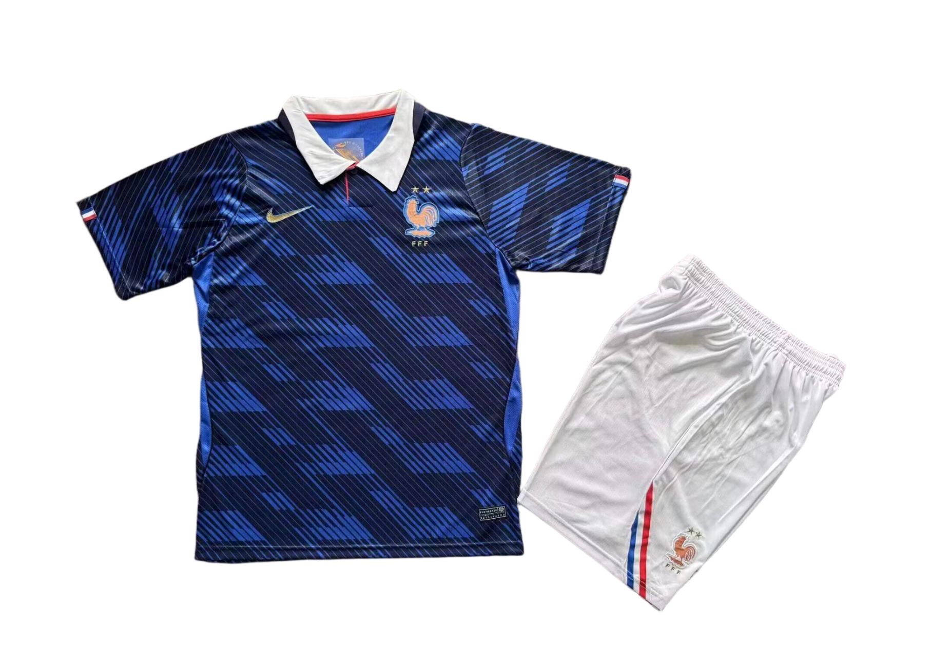 France Soccer Jersey Home Kids Kit Jersey+Shorts World Cup 2026 - sinoshirt