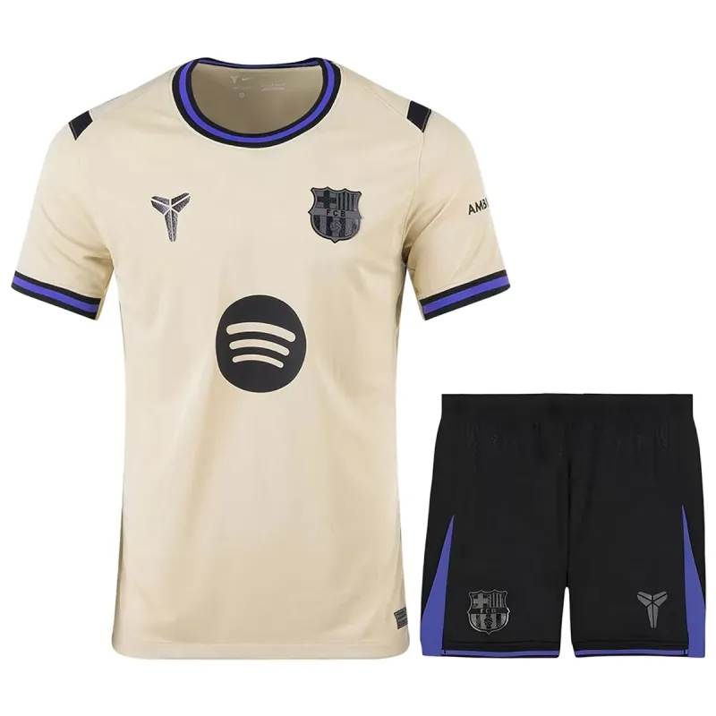 Barcelona Football Jersey Away Kit Jersey+Shorts 2025/26 - sinoshirt