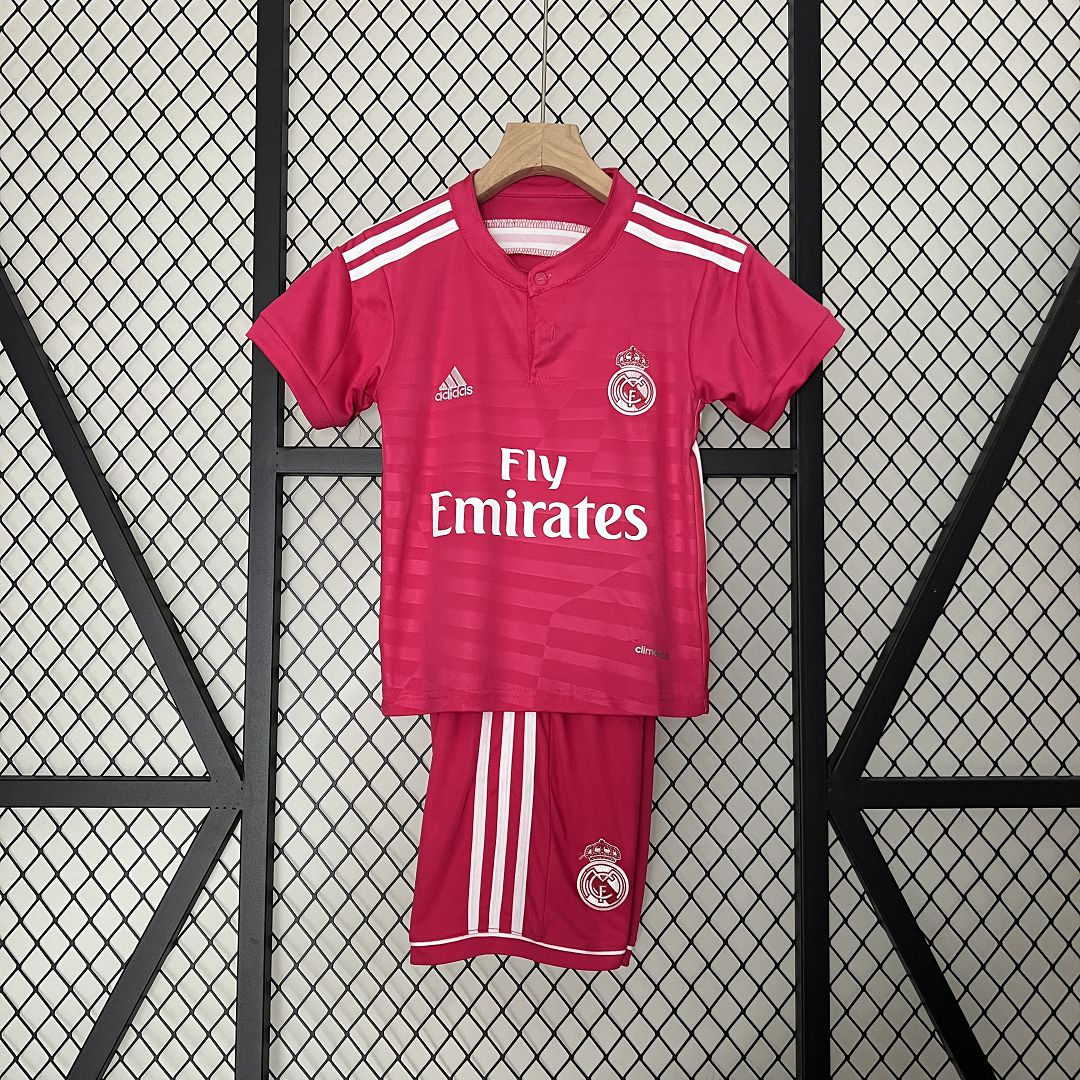 Real Madrid Retro Jersey Away Kids Kit Jersey+Shorts 2014/15 - sinoshirt
