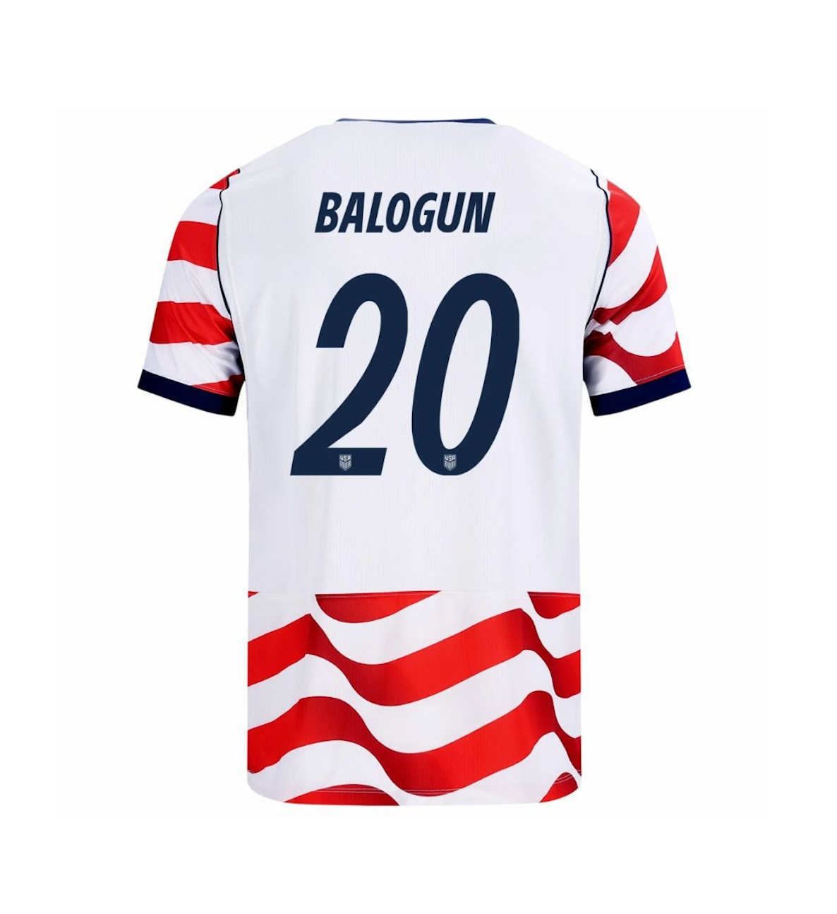 BALOGUN #20 USA Soccer Jersey Home Custom Shirt World Cup 2026 - sinoshirt