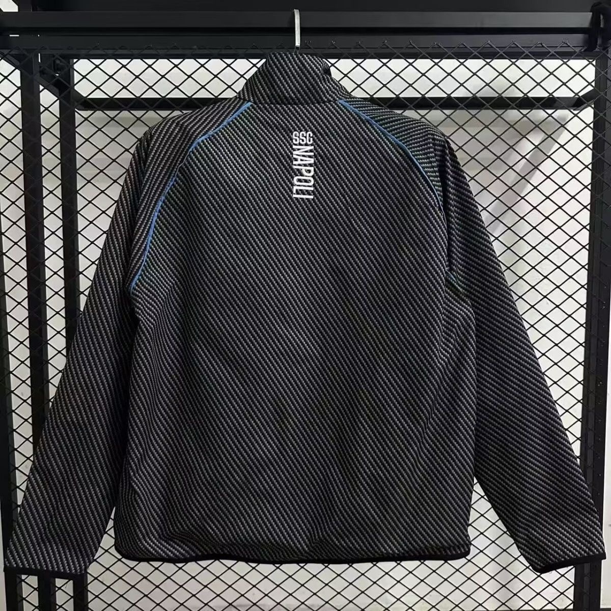 Napoli Windbreaker Jacket Black 2025/26 - sinoshirt
