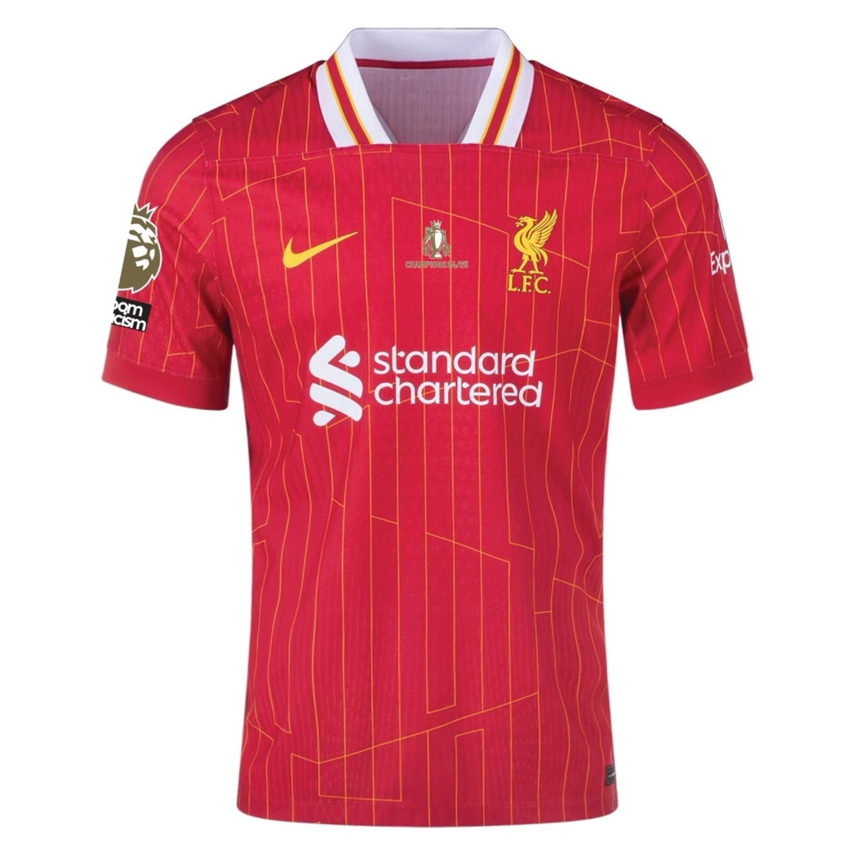 Liverpool Football Jersey EPL Champions Custom Shirt 2024/25 - sinoshirt