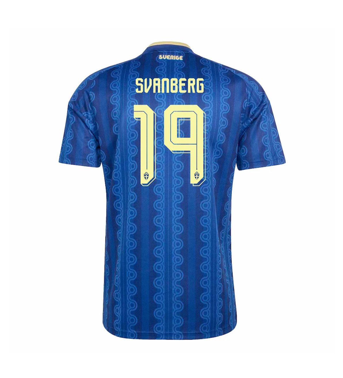 Svanberg #19 Sweden Football Jersey Away Custom Shirt World Cup 2026 - sinoshirt