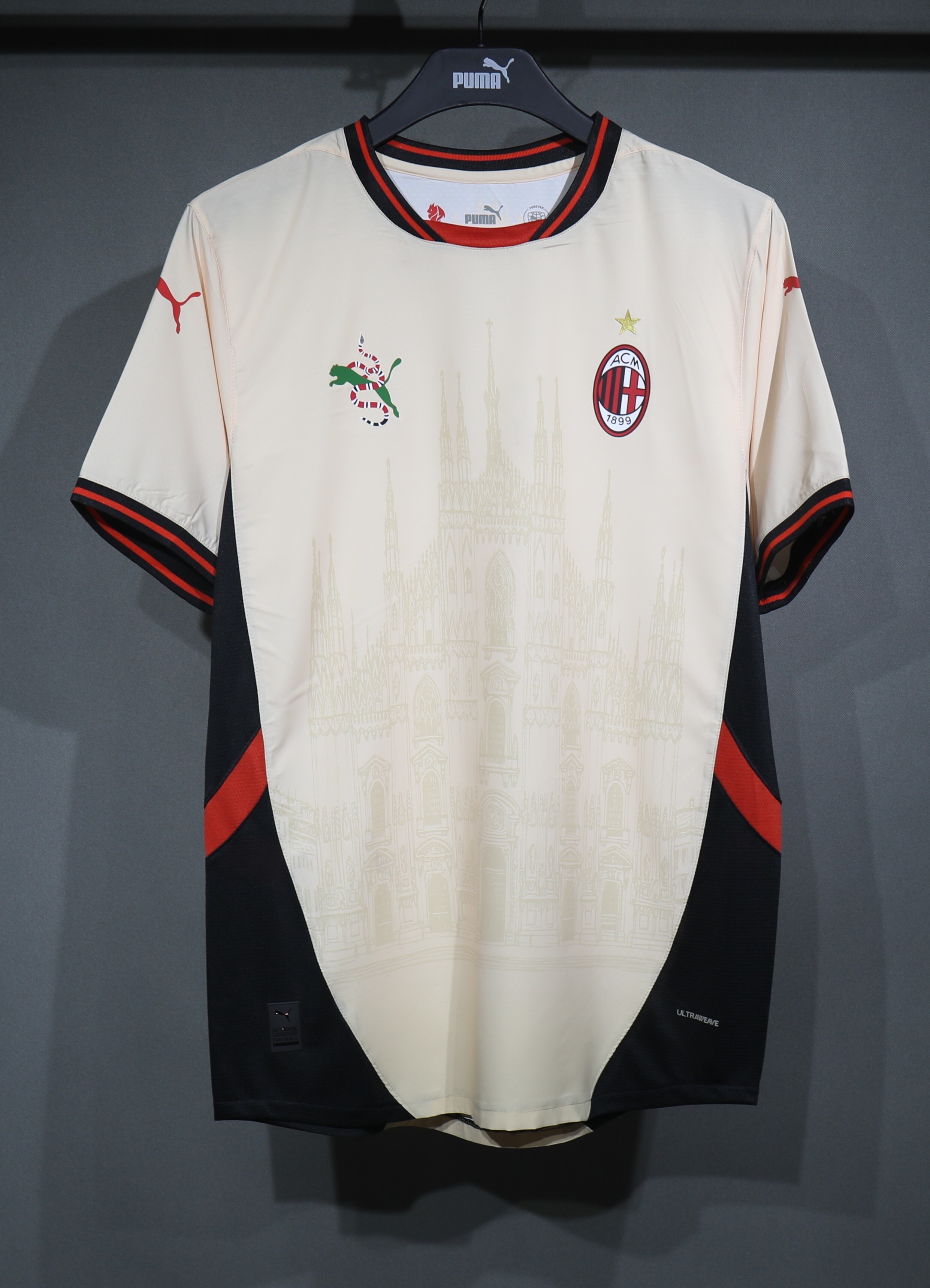 AC Milan Authentic Soccer Jersey Cathedral Special Edition Shirt 2025/26 - sinoshirt
