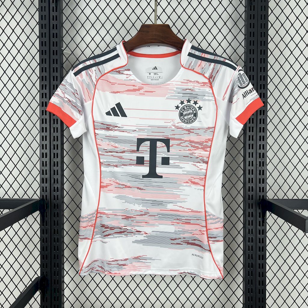Bayern Munich Soccer Jersey Away Women's Shirt 2025/26 - sinoshirt