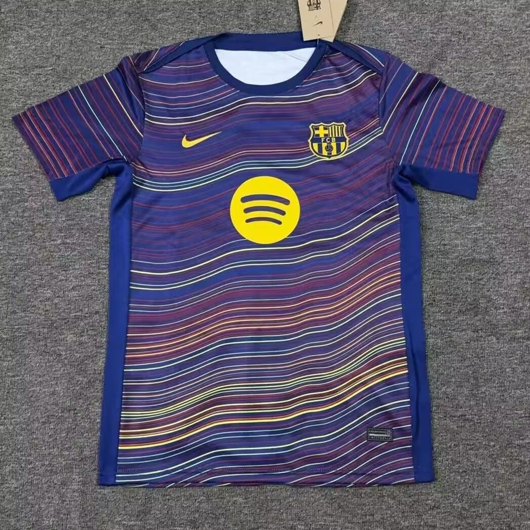 Barcelona Soccer Jersey Pre-Match Training Custom Shirt 2025/26 - sinoshirt