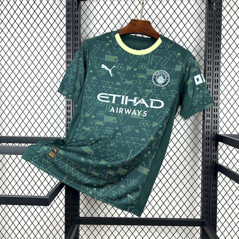 Manchester City Fourth Away Football Jersey Custom Shirt 2025/26 - sinoshirt