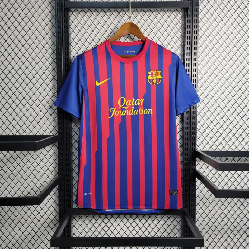 Barcelona Retro Jersey Home Soccer Shirt 2011-12 - sinoshirt