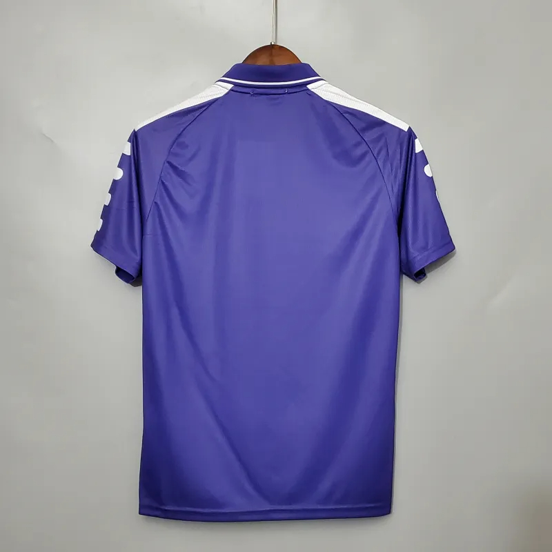 Fiorentina Retro Soccer Jersey Home Custom Shirt 1998/99 - sinoshirt