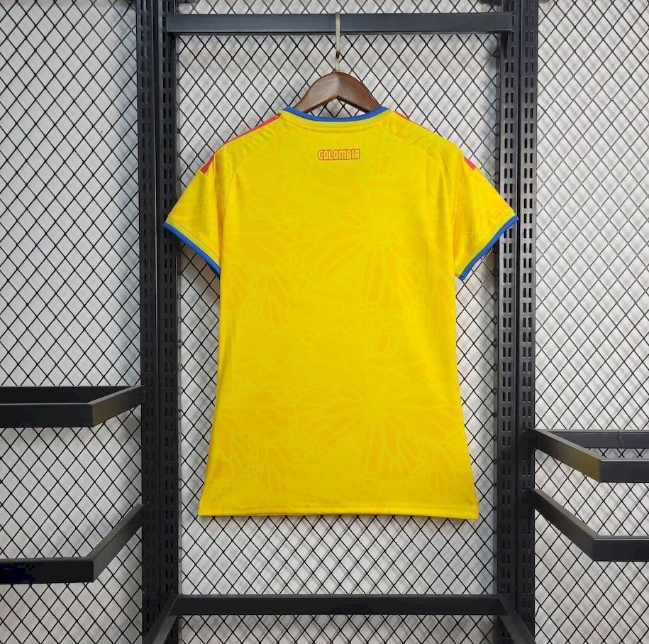 Colombia Soccer Jersey Women's Home Custom Shirt World Cup 2026 - sinoshirt