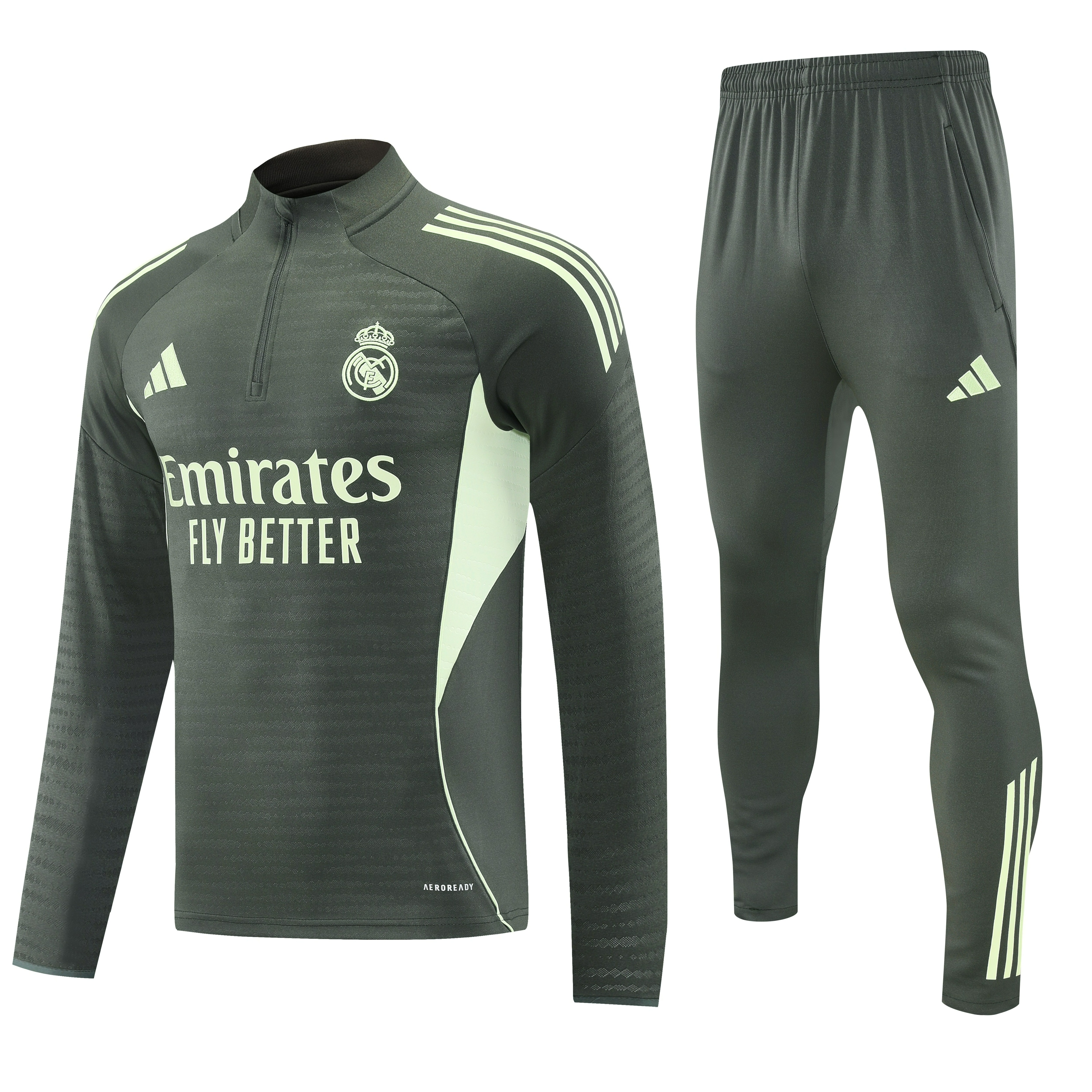 Real Madrid Authentic Training Kit (Sweatshirt+Pants) 2025/26 - Player Version - sinoshirt