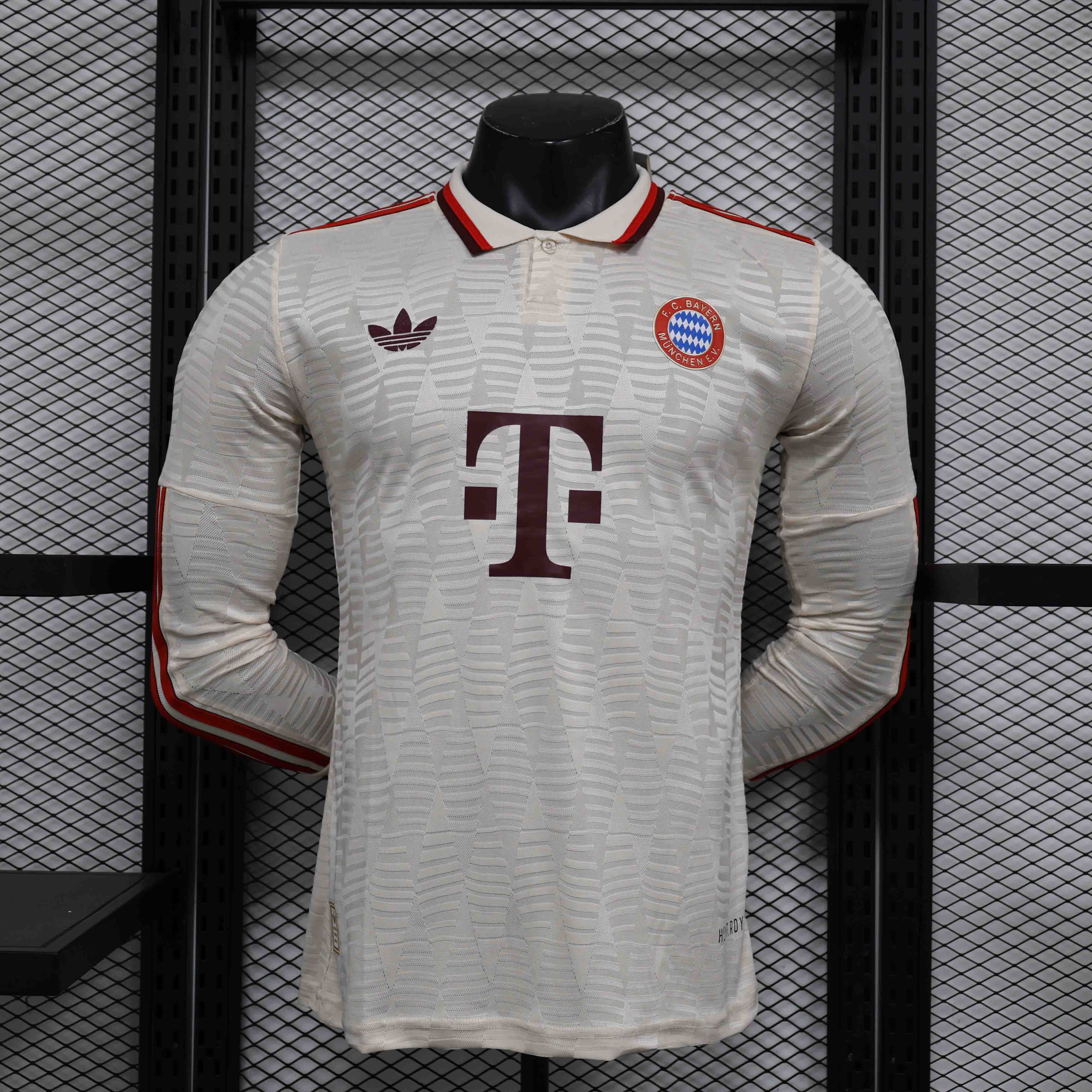 Bayern Munich Third Away Jersey Long Sleeve Player Version 2024/25 - sinoshirt