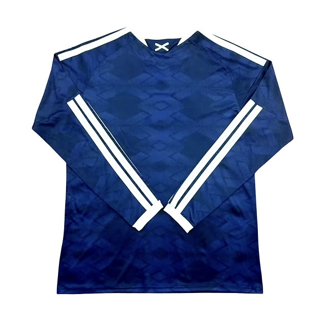 Scotland Soccer Jersey Home Long Sleeve Custom Shirt World Cup 2026 - sinoshirt