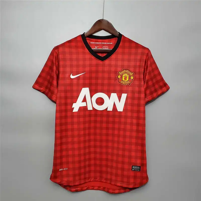 Manchester United Retro Home Football Jersey Shirt 2012/13 - sinoshirt