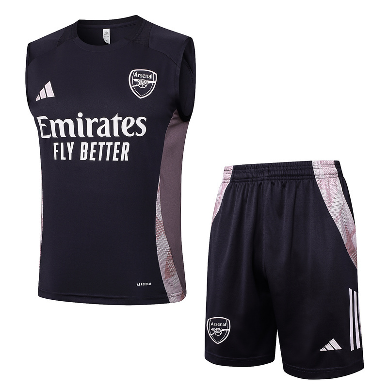 Arsenal Sleeveless Training Kit Navy 2025/26 - sinoshirt