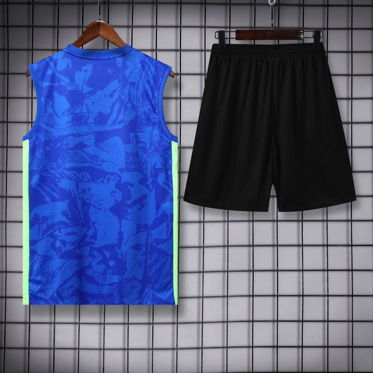 Barcelona Sleeveless Training Kit Blue 2025/26 - sinoshirt
