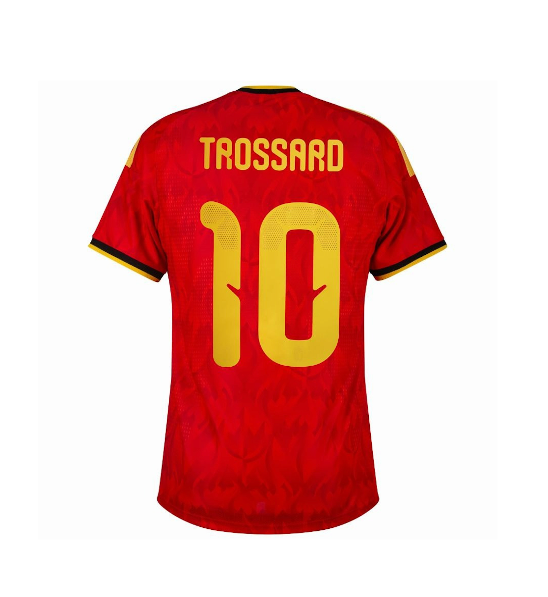 TROSSARD #10 Belgium Authentic Football Jersey Home Shirt World Cup 2026 - sinoshirt