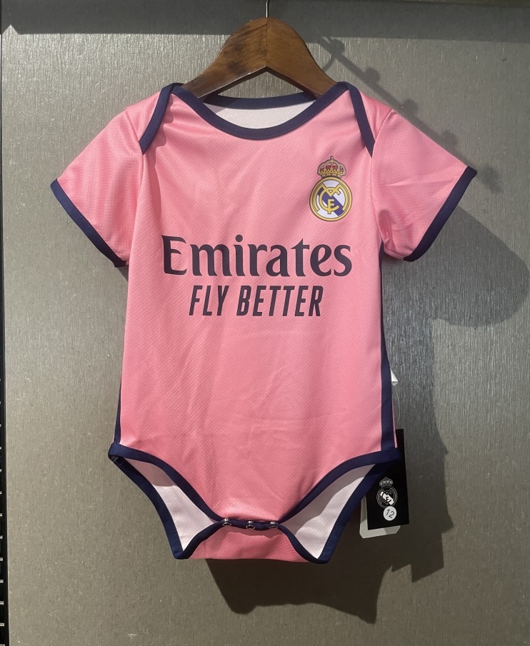 Real Madrid Soccer Jersey Pink Baby Uniform 2025/26 - sinoshirt