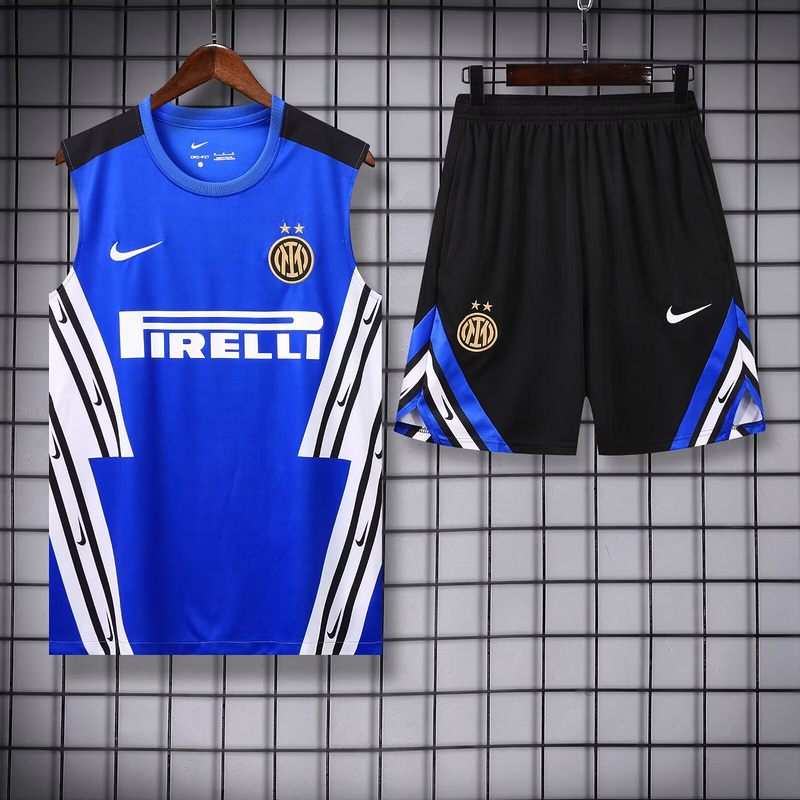 Inter Milan Retro Sleeveless Training Kit Blue 2025/26 - sinoshirt