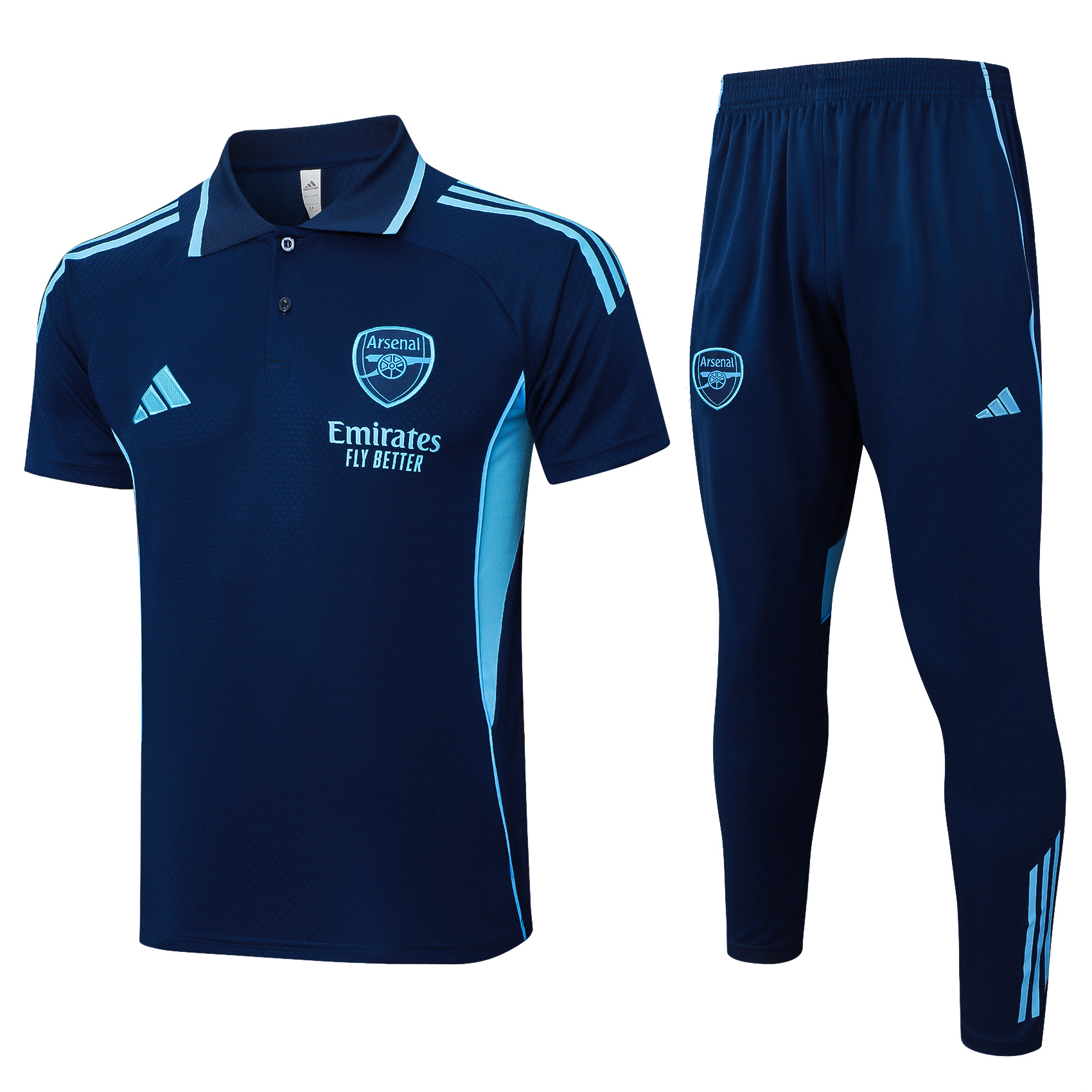 Arsenal Training Kit (Polo+Pants) Royalblue 2025/26 - sinoshirt