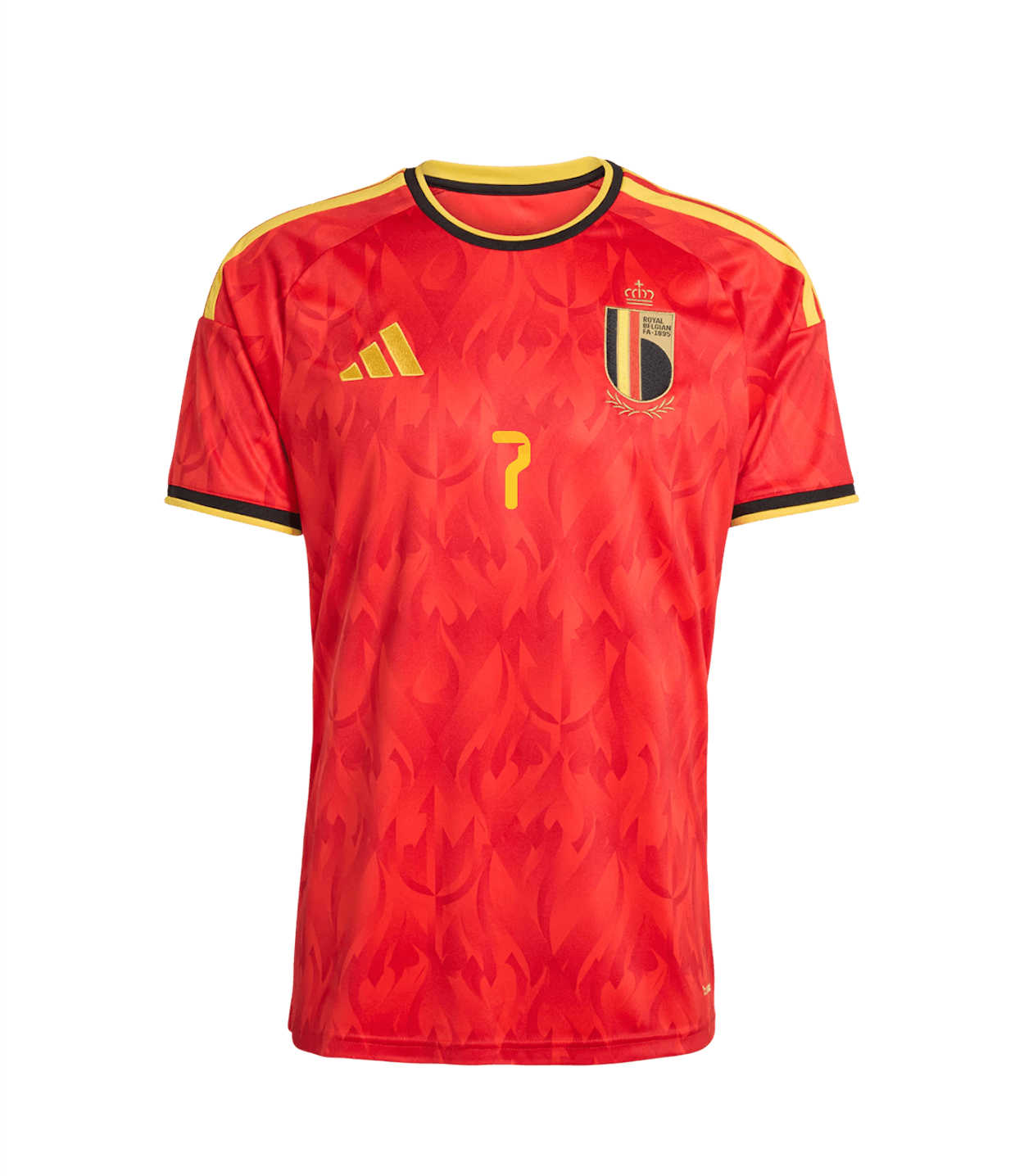 DE BRUYNE #7 Belgium Soccer Jersey Home Custom Shirt World Cup 2026 - sinoshirt