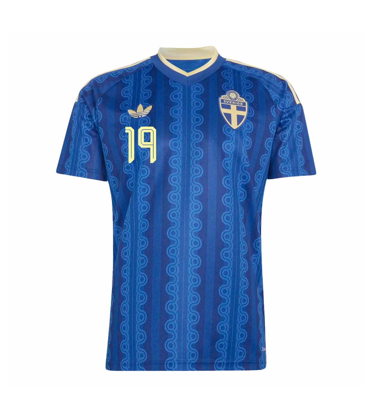 Svanberg #19 Sweden Football Jersey Away Custom Shirt World Cup 2026 - sinoshirt