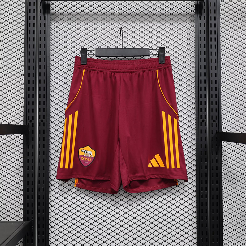 Roma Authentic Soccer Jersey Home Shorts 2025/26 - sinoshirt