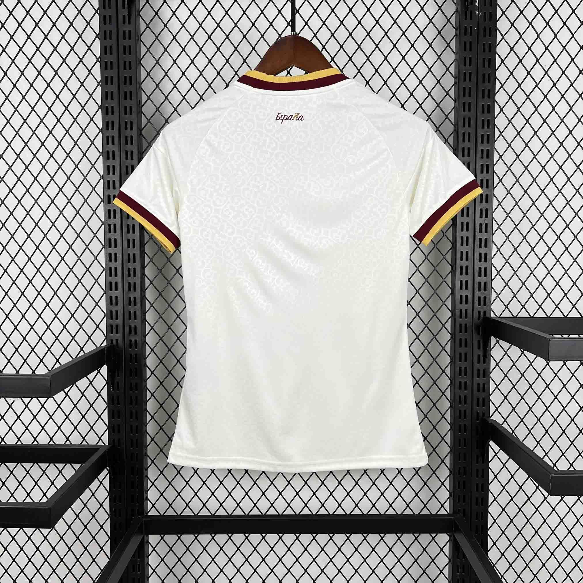 Spain Soccer Jersey Women's Away Custom Shirt World Cup 2026 - sinoshirt