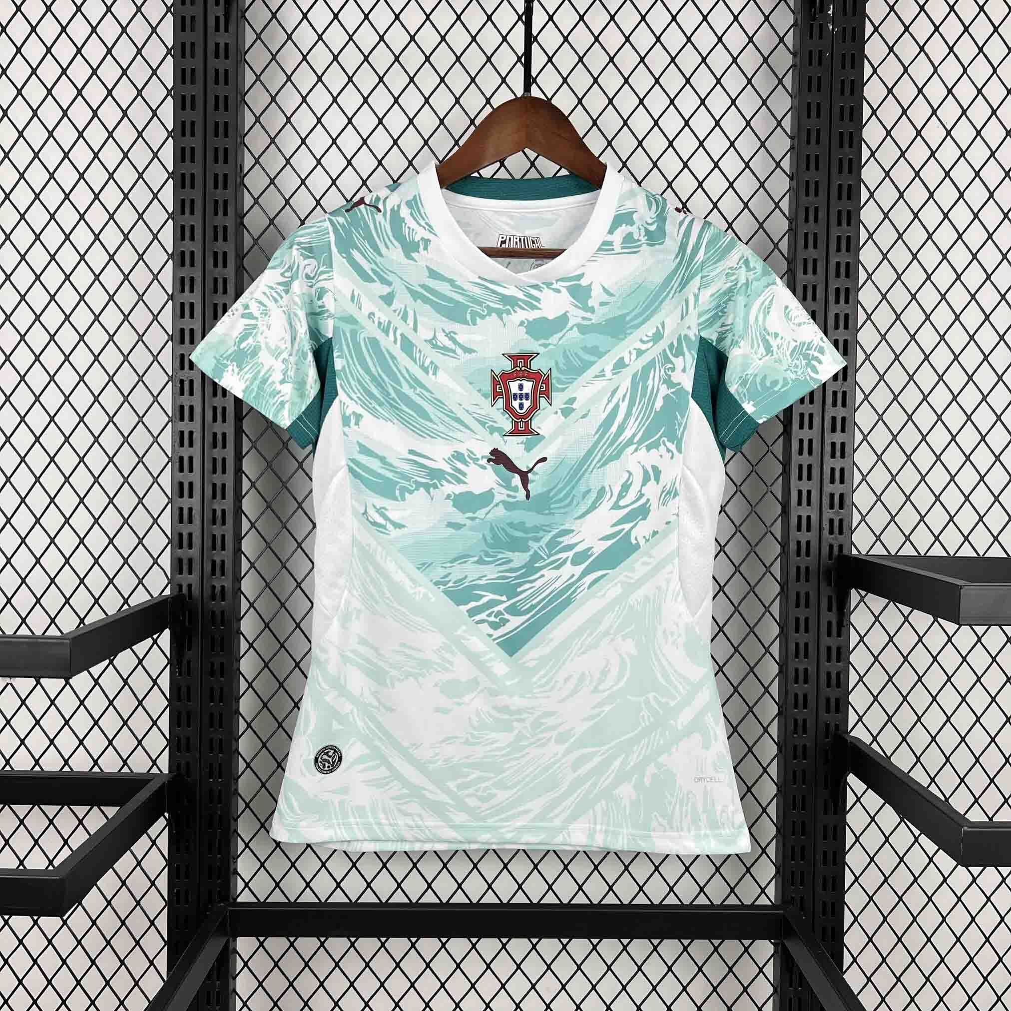 Portugal Soccer Jersey Women's Away Shirt World Cup 2026 - sinoshirt