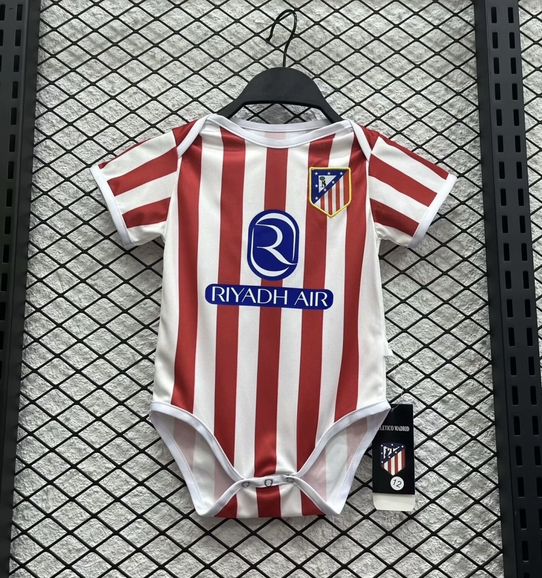 Atletico Madrid Soccer Jersey Home Baby Uniform 2025/26 - sinoshirt