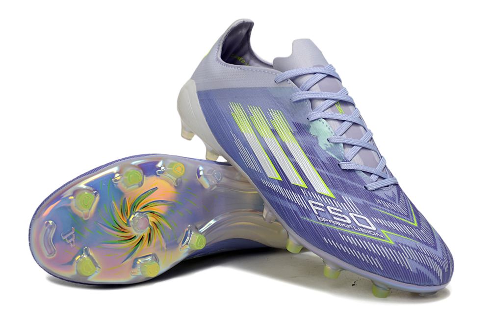 A F50 SPARKFUSION ELITELOW CUT FG/AG RADIANT BLAZE.VIOLET TONE/LUCIDLEMON/PURPLE RUSH - sinoshirt