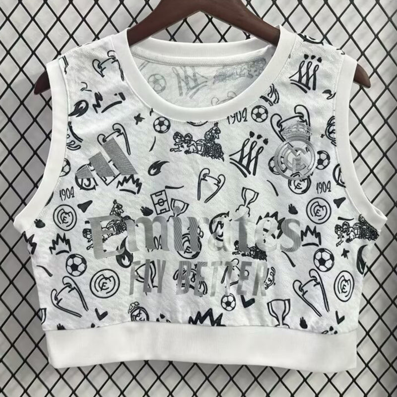 Real Madrid Special Edition Women's Vest Soccer Jersey 2025/26 - sinoshirt