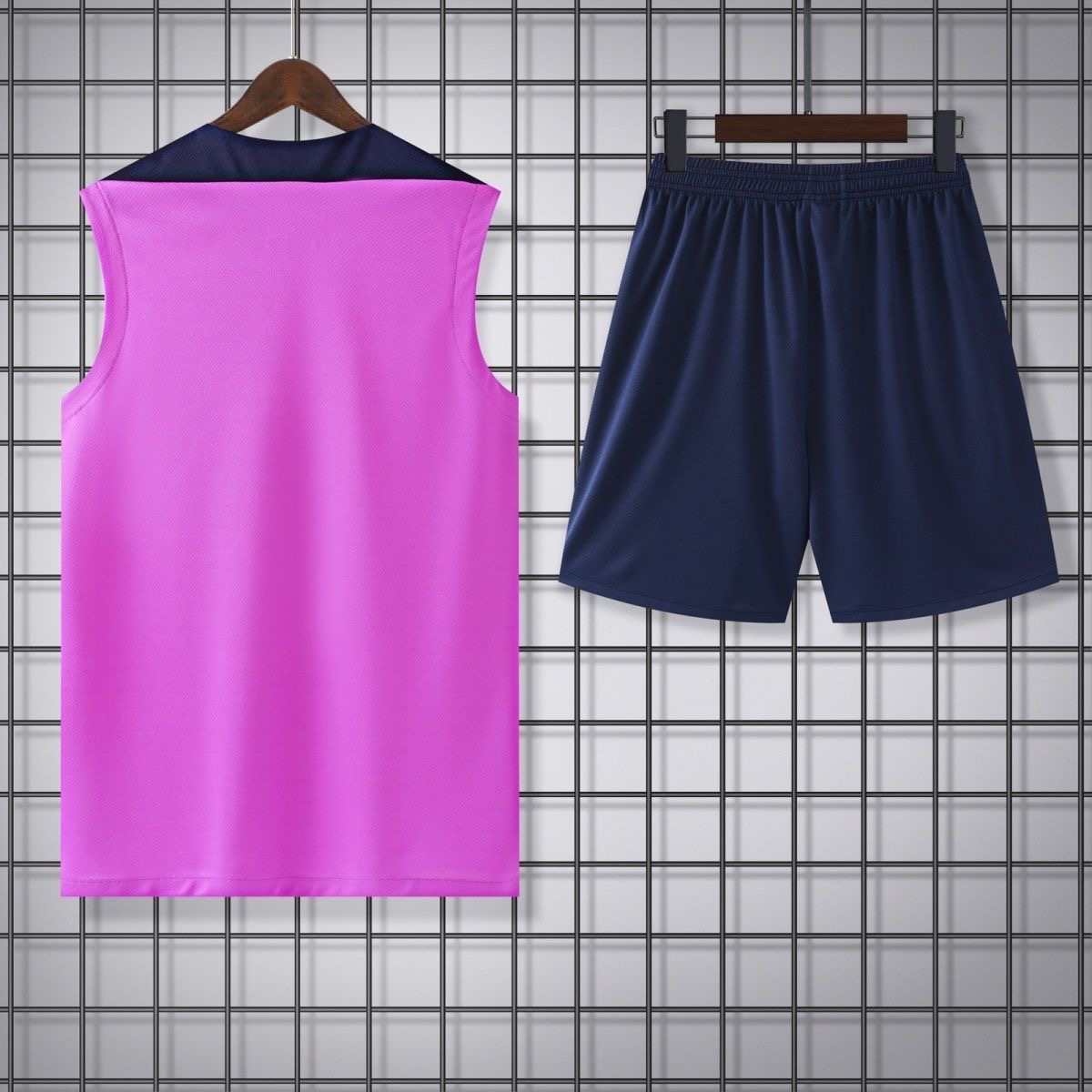 Barcelona Sleeveless Training Kit Purple 2025/26 - sinoshirt