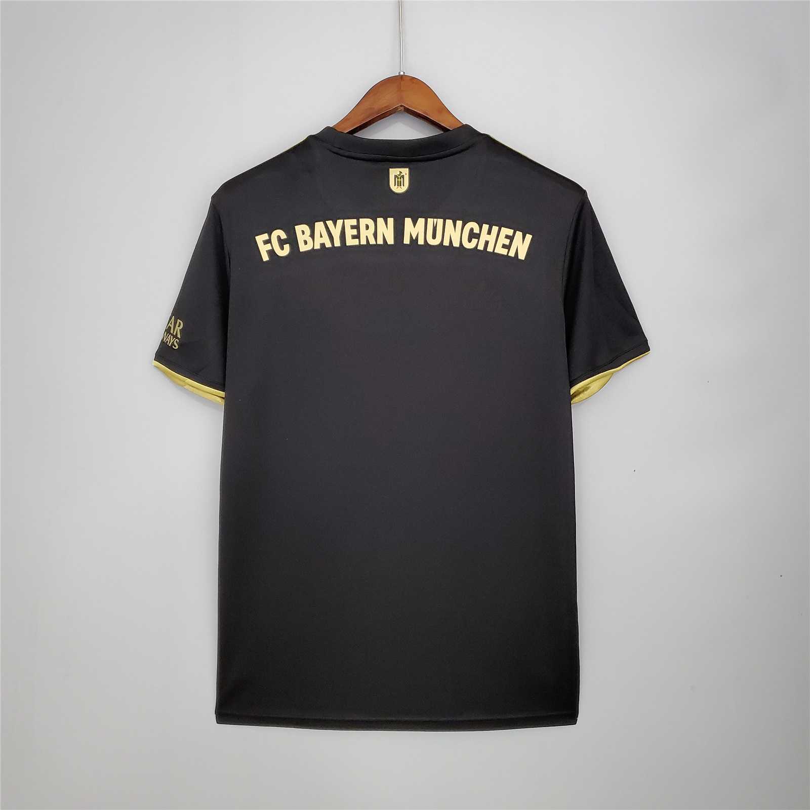 Bayern Munich Retro Jersey Away Soccer Shirt 2021/22 - sinoshirt