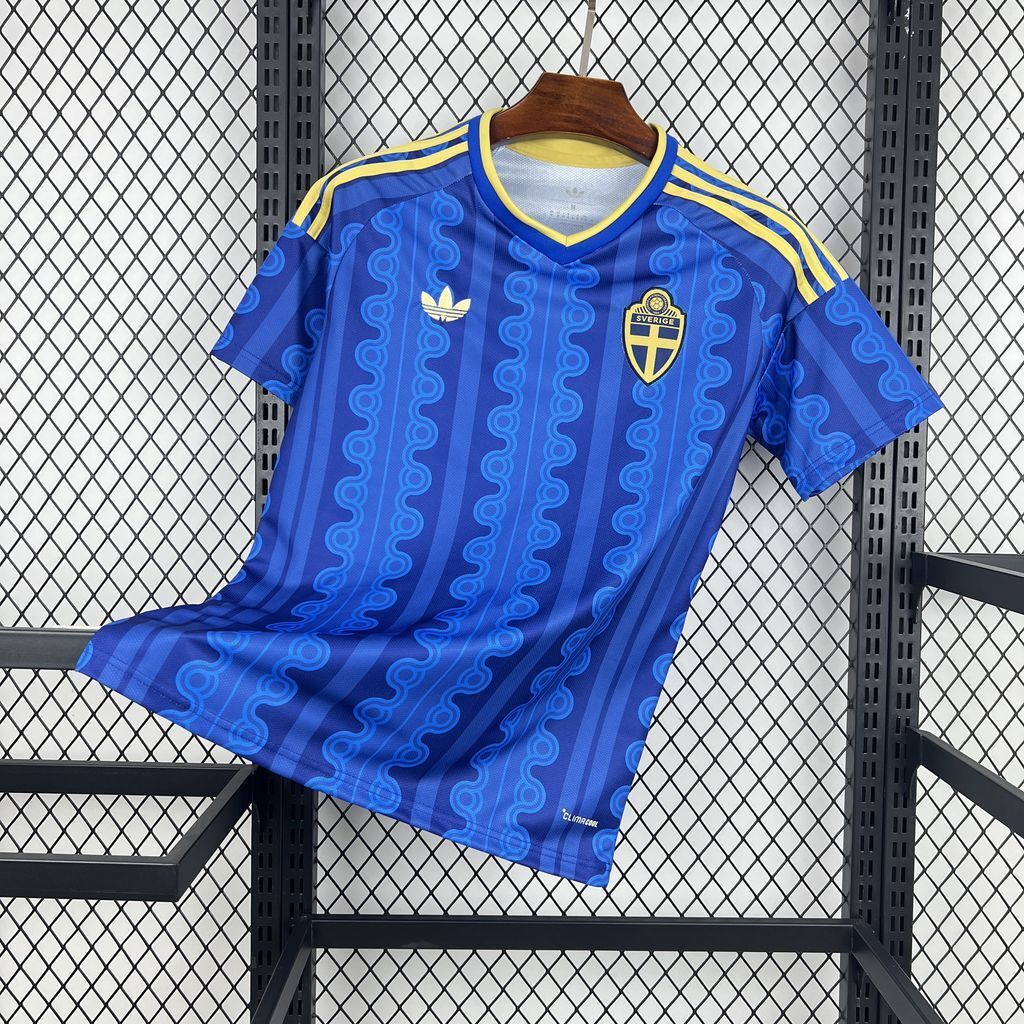 Sweden Football Jersey Away Custom Shirt World Cup 2026 - sinoshirt