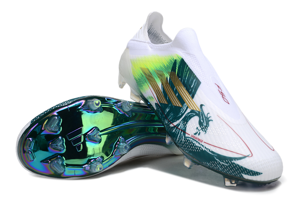 A F50 Low-top Waterproof Football Shoes Without Shoelaces - sinoshirt
