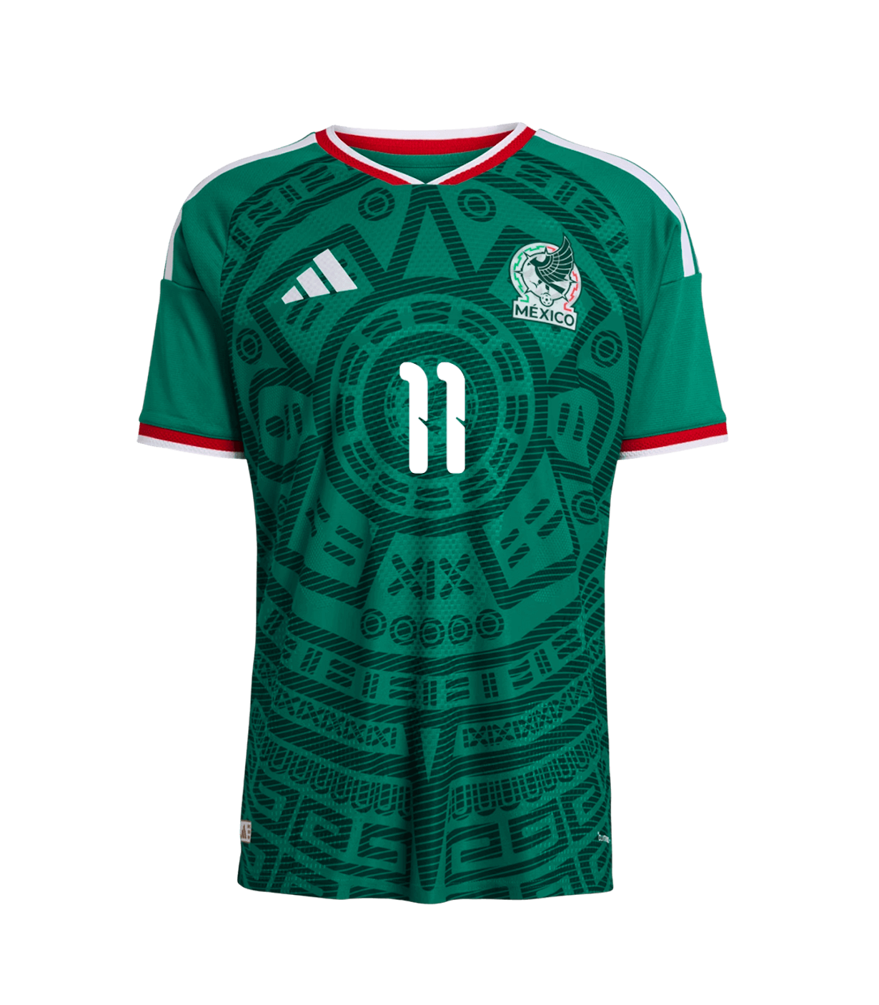 S.GIMENEZ #11 Mexico Authentic Home Kit Soccer Jersey World Cup 2026 - sinoshirt