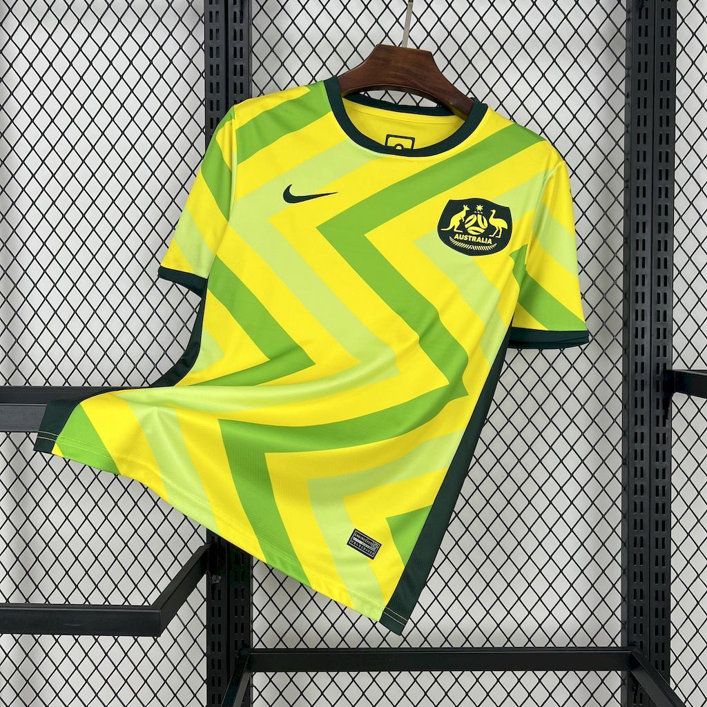 Australia Soccer Jersey Home Custom Shirt 2025 - sinoshirt
