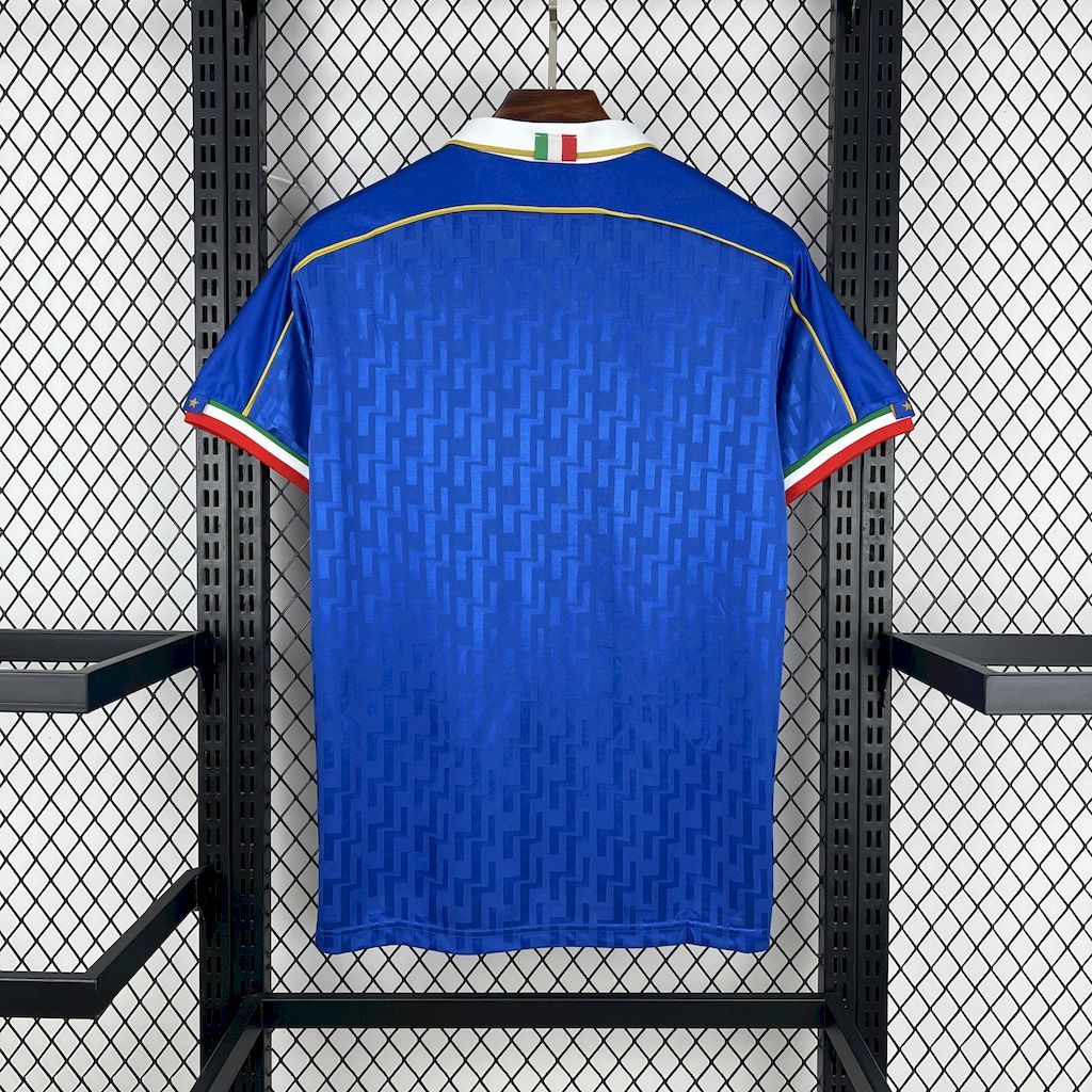 Italy Retro Soccer Jersey Home Custom Shirt 1995 - sinoshirt