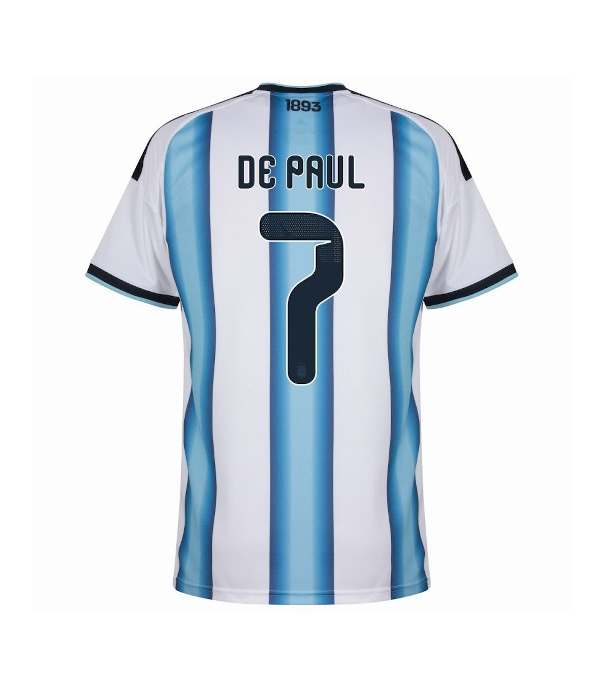 DE PAUL #7 Argentina Soccer Jersey Home Custom Shirt World Cup 2026 - sinoshirt