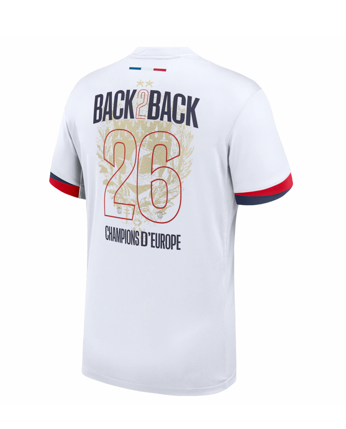 Authentic Soccer Jersey PSG Away x Champions of Europe 2026 Shirt 2024/25 - sinoshirt