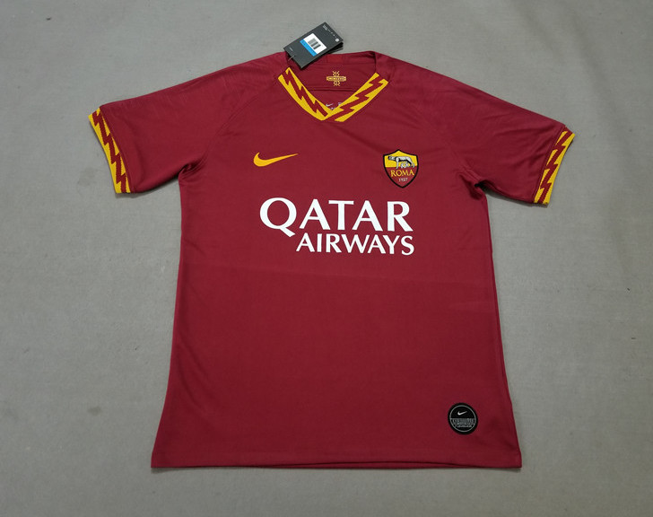 Roma Retro Soccer Jersey Home Custom Shirt 2019/20 - sinoshirt